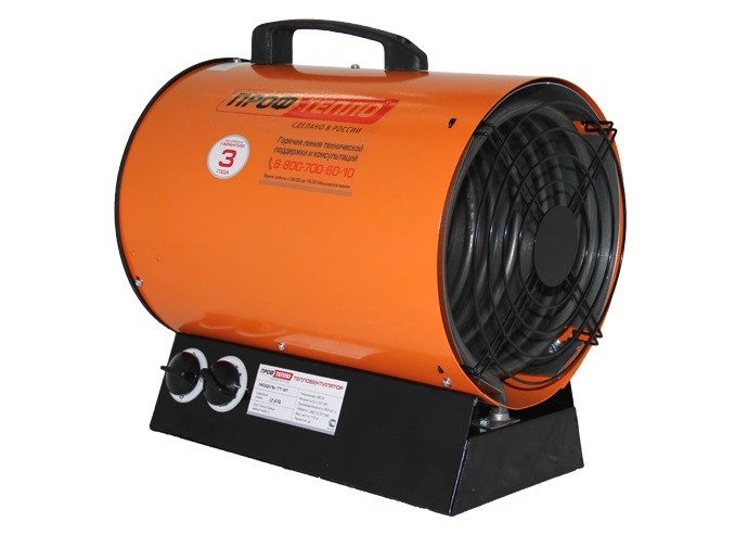 Электрическая тепловая пушка Профтепло ТТ-12Т