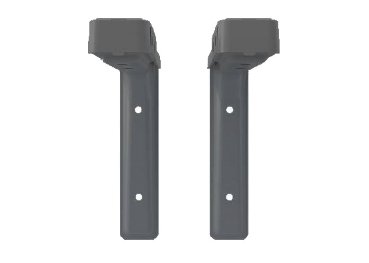 Набор креплений для завес WING 100 Dark