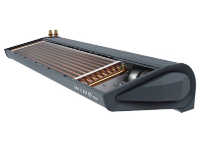 Водяная тепловая завеса WING DARK II W100 AC